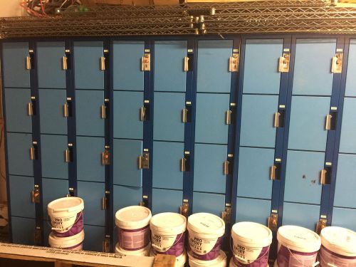 Locker section- 3 lockers wide and 5 lockers high for sale