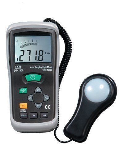 CEM DT-1309 Professional Digital 40K FC Foot-Candle Meter 400K Lux FREE SHIP !!!