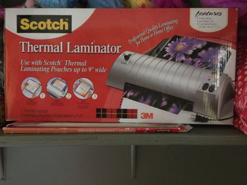 Scotch Thermal Laminator with laminator pouches