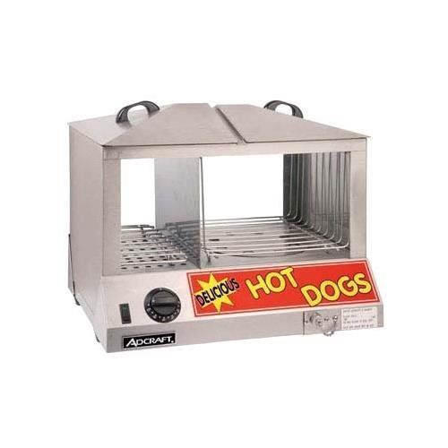 Adcraft HDS-1200W Commercial Hot Dog Steamer - 1200W