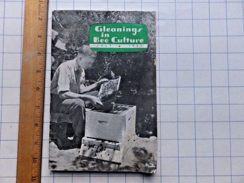 July 1941 Gleanings in Bee Culture Magazine. Articles, lots of ads. A.I. Root Co