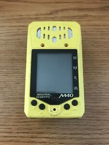 Industrial Scientific M40 Multi Gas Monitor For Parts Or Not Working. No charger