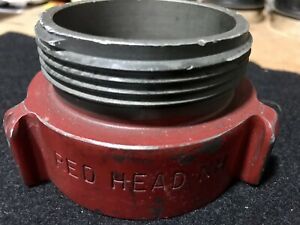 Redhead 3” PIPE-THREAD - 2 1/2” Male NH Adaptor.
