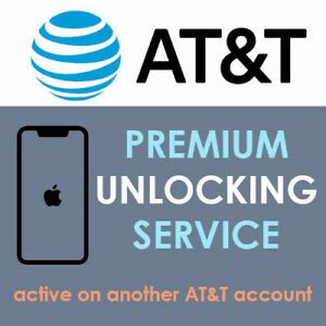 iPhone 5 5s 6 6s Plus 11 12 Pro Max  active on another AT&amp;T account Unlock Code