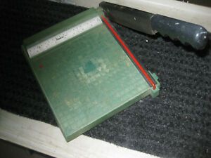 Vintage Premier 9&#034; Paper Cutter Model 208 Style
