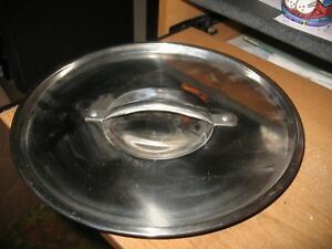 Restaurant Equipment Supplies STAINLESS STEEL STOCK POT LID With 9.75&#034; Opening
