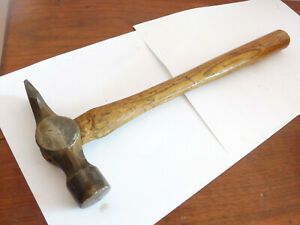 VINTAGE  WOODEN HANDLED SETCO No 4 CROSS PEEN  HAMMER -BRITISH MADE