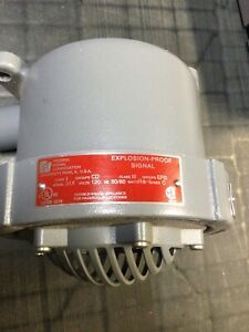 Federal Signal 31X-120-3 Explosion-Proof Vibrating Horn Alarm Systems NEW Opened