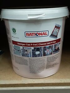 New: 13.2 lbs/100 Tabs Rational Self Cleaning Tabs P/N 56.00.210A