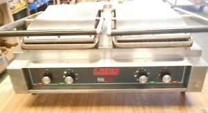 LANG PANE BELLA  DOUBLE GRILL 220V COMMERCIAL PANINI PRESS TABLETOP MODEL PB24G