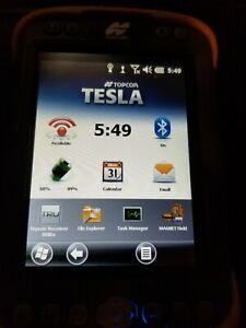 TOPCON TESLA DATA COLLECTOR TOPCON MAGNETIC TOTAL STATION SURVEYING EQUIPMENT