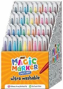 BIC Child&#039;s First Magic Marker Assorted Colors 96-Count
