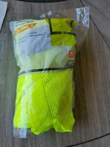 Class 2 HDX Yellow Safety Vest One Size Fits All.