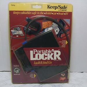 Portable locker keep/safe lock and go by sentry great for travel  new (read)...