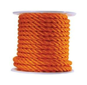 Wellington P9M48S0100Y01S Twisted Polypropylene Rope  0.75 in. dia. x 100 ft.