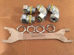 Electrical Star Nut Wrench. Conduit Nut. 1/2&#034; Size Nut  3/8 Liquid Tite M20 PG16