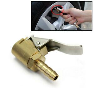 Tire Valve Air Chuck Connector Car Truck Tip For Tire Inflation 6mm lock Clip-on