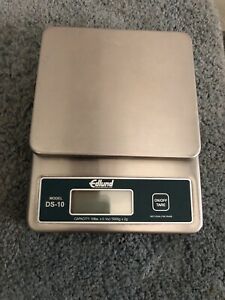 Edlund DS-10 Digital Kitchen Scale Battery Powered