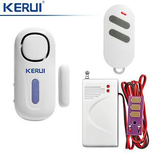 KERUI D2 Door Sensor Alarm Home Security Alarm System Siren Water Detector Kit