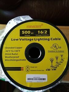 Firmerst Low Voltage Lighting Cable | 500ft | 16/2 |