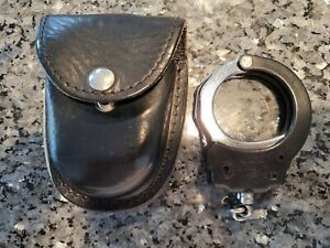 ASP Handcuffs Standard Cuffs used but fully functional with Boston leather case