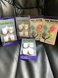 Advantus Fabric Panel Wall Clips, Assorted Colors NEW
