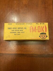 5000 Vintage Honest Injun Standard Staples Im Ok General Office Supply Cleveland