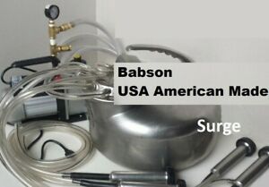 American Made Babson Bros.Milking Machine Surge Cow Vacuum Pump Complete System