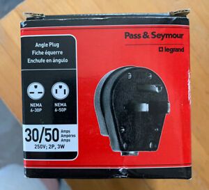 Pass &amp; Seymour 3869 - Angle Plug 30A/50A 250V 2P 3W Grdg And Assorted Other Plug
