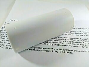 2X Pre Drilled High Performance Antenna Reception Coil Form Bobbin Crystal Radio