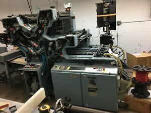 Winkler &amp; Dunibier 214 Envelope printing press