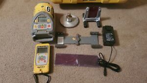 Trimble Spectra Precision Laser DG613 Red Beam Pipe Laser w/ RC803 Remote