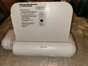 Swingline 535 Commercial Electric 3 Hole Paper Punch