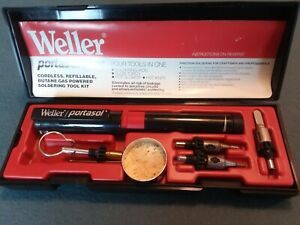 Weller Portasol P-1K, Cordless, Refillable, Butane, Soldering Tool Kit