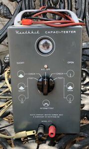 Heathkit Capacitor Tester CT-1