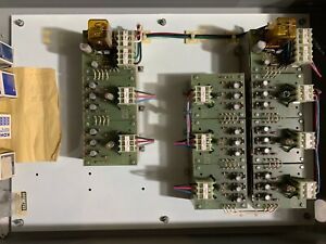 ASCO 3  Phase 208v &amp;480v Area Protection Panel  Generator Controller Monitor