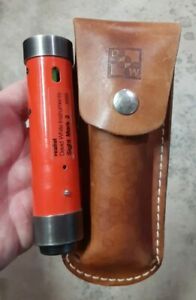 DAVID WHITE Sight Mark 2 Surveyor&#039;s Level w/Leather Case-Orange &amp; Black-#5502