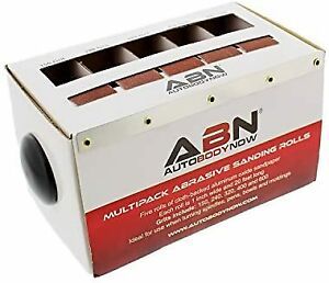 ABN Abrasive Paper 5pc Sand Paper Variety Pack with Dispenser ndash 150 240 320