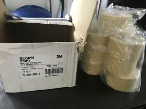 10 Rolls ~ 3M Scotch High Temp Masking Tape #2380 72 mm x 55 m