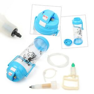 3L Hand Barrel Milking Machine Goat Sheep Milker Vacuum Cattle Bottles Portable
