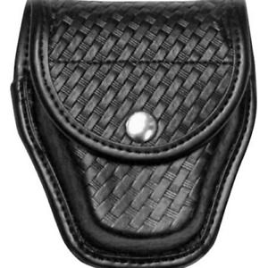 Bianchi Accumold Elite Double Cuff Case Option: Basket Weave - Chrome Snaps