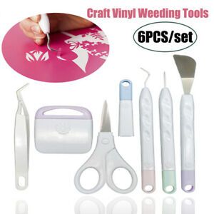 6pcs/lot DIY Craft Vinyl Weeding Tools Set Cardstock Crafting Basic Tools  P2