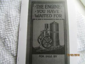 Bessemer Gas Engine 2-12HP Gas Kero Vertical Catalog