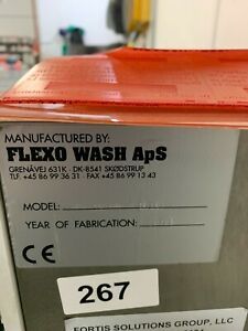 Flexo Wash PW 45 WR Flexo Plate Washer