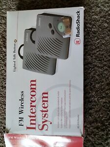 2 Radioshack 43-3103 FM Wireless Intercoms - TESTED 100% Working