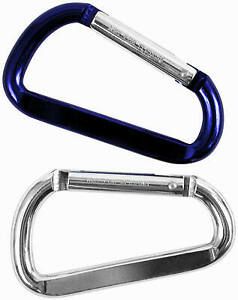 17562 Carabineer Oversized Key Ring, 3-1/8-In., 2-Pk. - Quantity 6