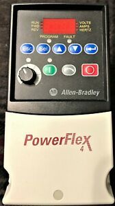 Allen Bradley 22A-D4P0N104 /A PowerFlex 4 AC Drive 480VAC 3-Phase 4A 1.5kW 2HP