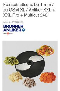 Piper Products / Brunner Anliker GMS XL F1 Slicing Disc 240mm FREE SHIPPING