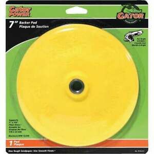 Gator 7 In. Power Angle Grinder Backing Pad 3018  - 1 Each