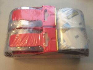 SCOTCH HEAVY DUTY SHIPPING PACKING TAPE 1.88&#034; x 54.6 yds 4 ROLLS (3850-4-2RD)NEW